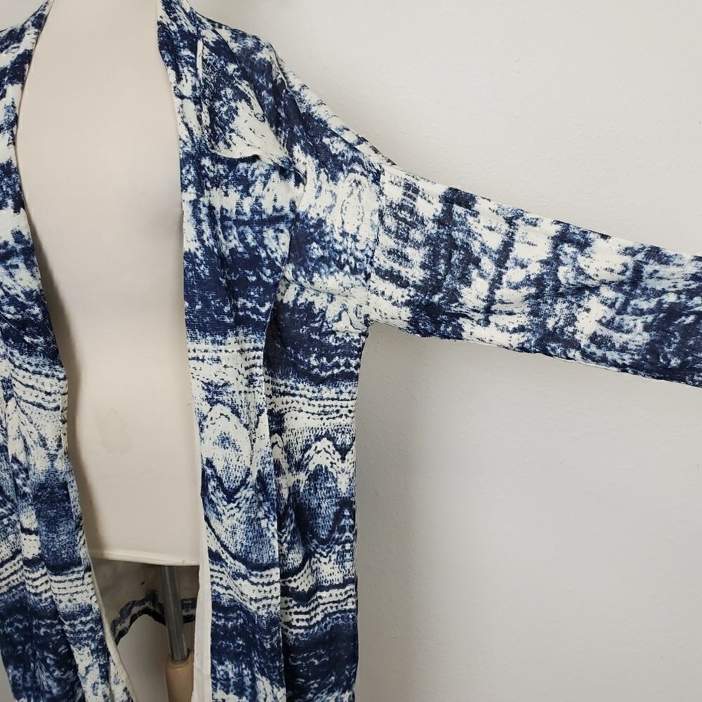 Mes demoiselles blue tie dye capo coat - Picture 5 of 7